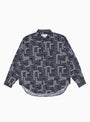 Paisley Easy Shirt Navy by Garbstore | Couverture & The Garbstore