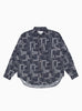 Paisley Easy Shirt Navy by Garbstore | Couverture & The Garbstore