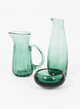Tsugaru Vidro Carafe Aqua Green by Hokuyo Glass | Couverture & The Garbstore