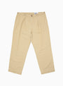 Pleated Hook Pant Tan by Garbstore | Couverture & The Garbstore