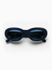 Courtney Sunglasses Navy by Sun Buddies | Couverture & The Garbstore