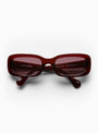 Junior Jr Sunglasses Bourgogne Red by Sun Buddies | Couverture & The Garbstore
