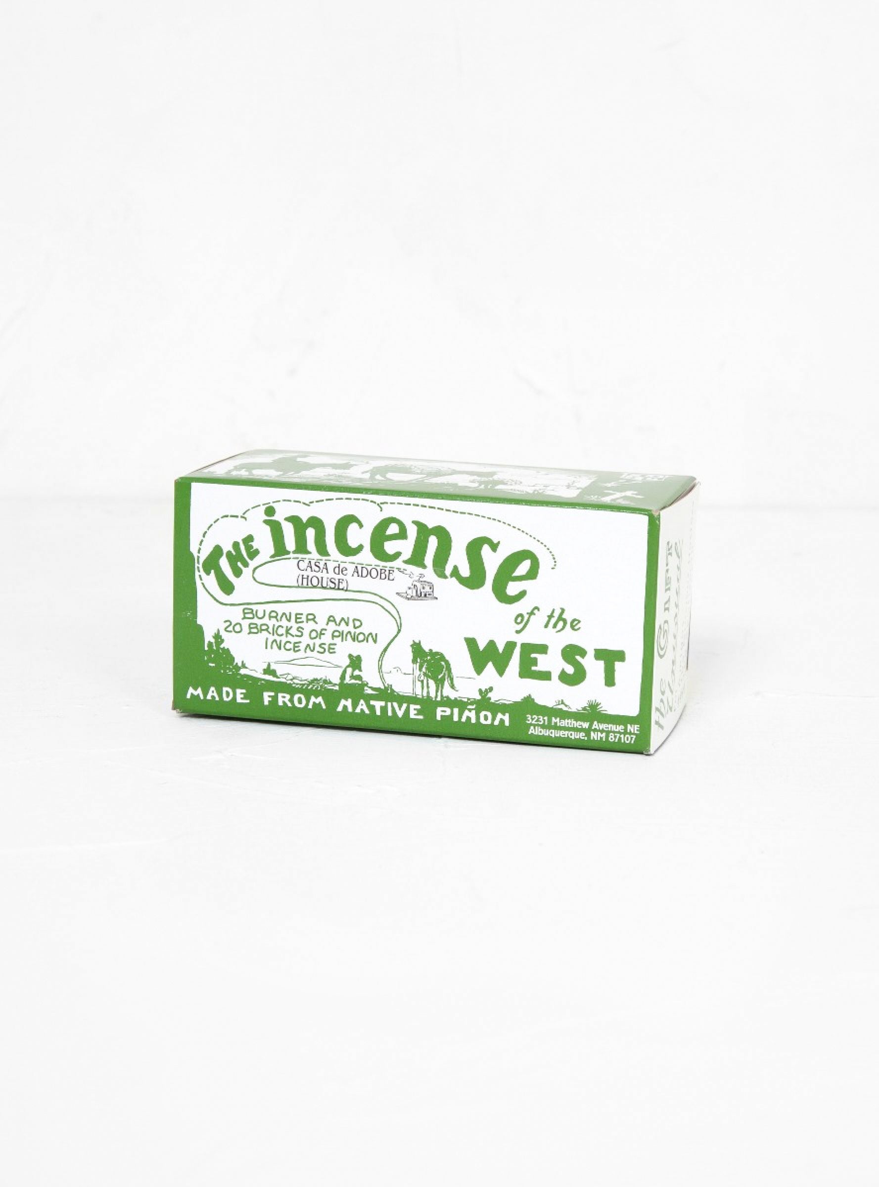 Casa de Adobe Incense Burner Clay by Incienso De Santa Fe | Couverture & The Garbstore